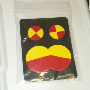 Handpainted earrings