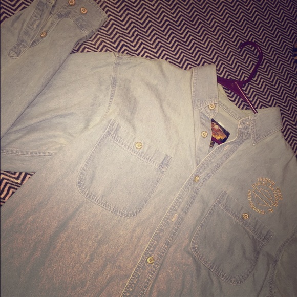 Harley Davidson Button Up