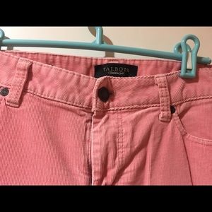 Soft pink Talbots cords