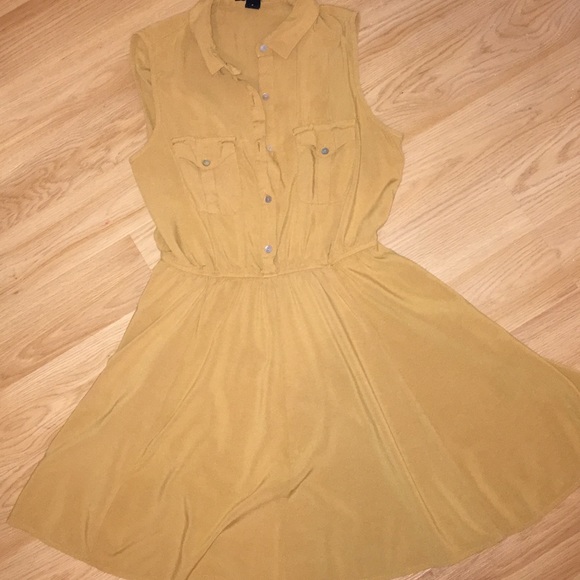 Forever 21 dress, Mustard color, M