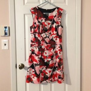 The Limited Sleeveless Floral Print Dress