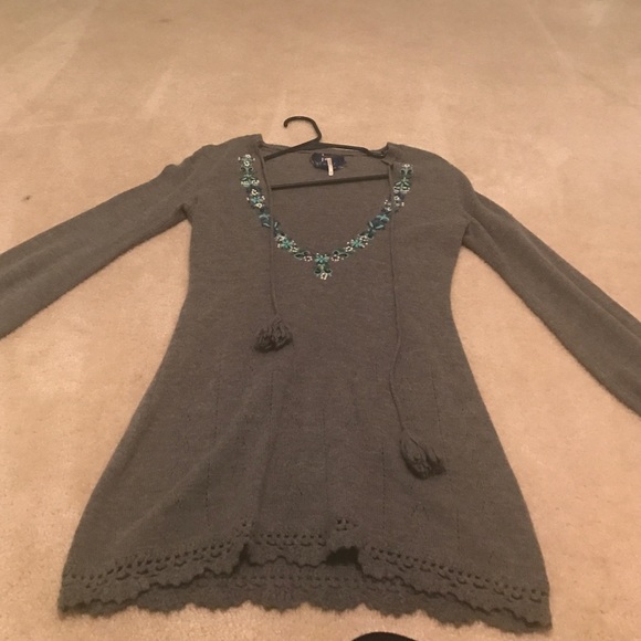Free people sweater tunic