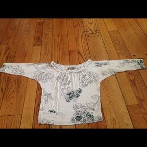 Medium American Rag flowered blouse