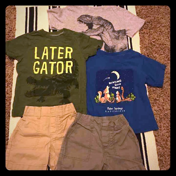 Toddler's Tees & Shorts Bundled pack!