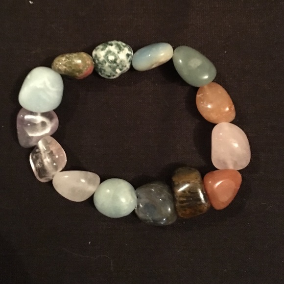 jasper stone bracelet from Brazil - Picture 2 of 4