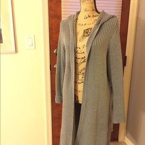 Old Navy Long Sweater with Hood