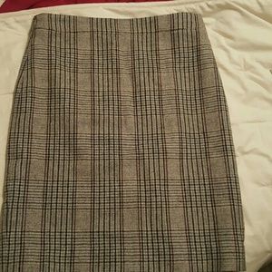 J Crew wool pencil skirt