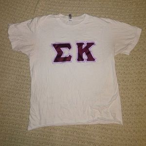 Sigma kappa letter shirt