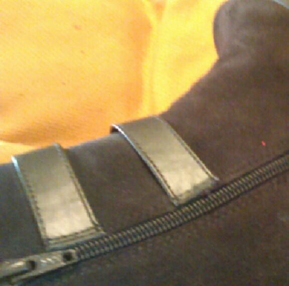 NWT Sole Sensibility Women's Brown Wedge Booties Size 7 - Picture 4 of 4