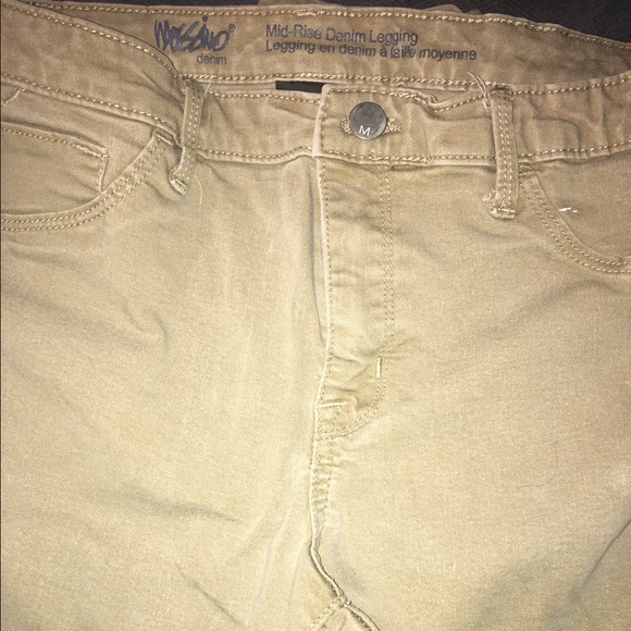 Mid Rise Khaki Jeggings- Target