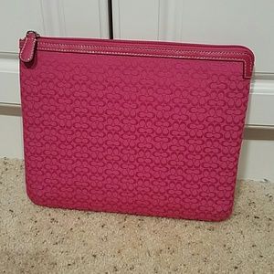 Coach iPad case