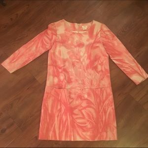 J.Crew Collection Watercolor Floral Jules Dress 0