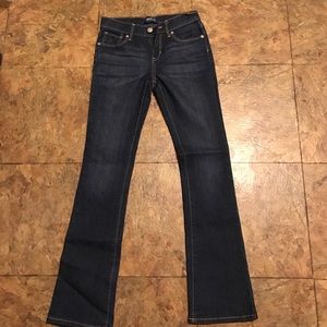 Girls boot cut dark denim jeans New without tags