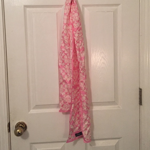 Coach silk scarf