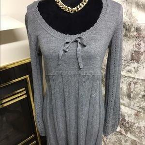 Venus gray sweater dress