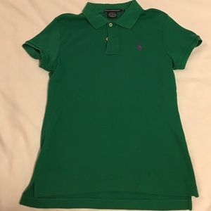 Green polo by Ralph Lauren