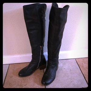Coach OTK Black Leather Boot
