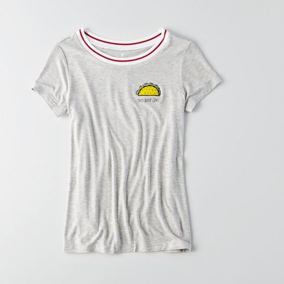 NWT AMERICAN EAGLE SOFT& SEXY PATCH T-SHIRT