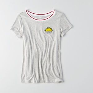 NWT AMERICAN EAGLE SOFT& SEXY PATCH T-SHIRT