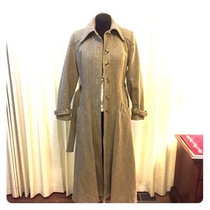 Vintage Long Wool Coat