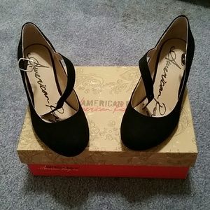 American Rag Suede Wedge