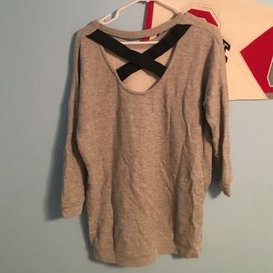 Criss Cross back sweater