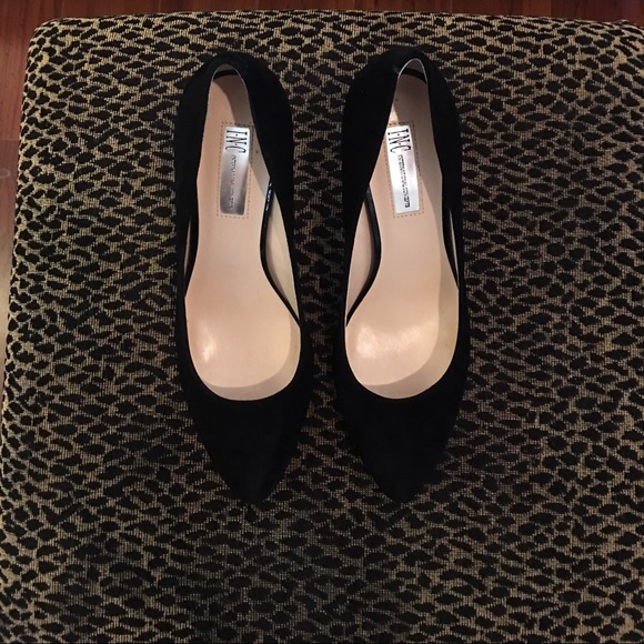 Black Suede Heels - Picture 1 of 4