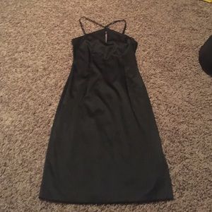 Short black dress