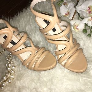 Nude High Heel Sandal