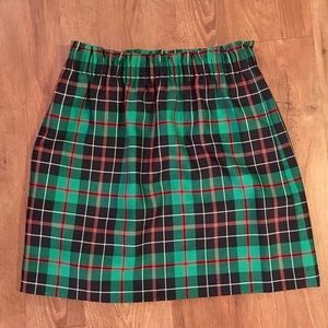J.Crew wool City Mini in Dublin Tartan size 0