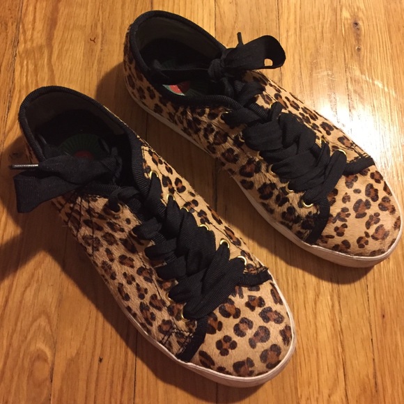 Leopard Print Sneakers
