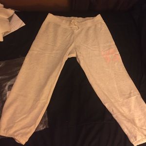 Cropped Victoria Secret sweats