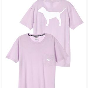 LONG SLEEVE VS PINK CAMPUS TEE
