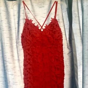HELLO MOLLY MINI RED DRESS US. Size 8