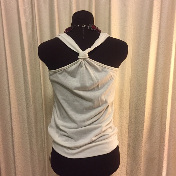 sparkly Sequin Cross-back Tank Top - Picture 3 of 3