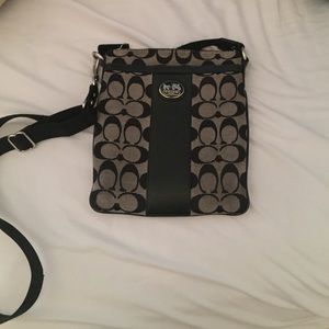 Coach cross body purse