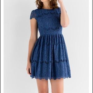 Blue Lace Dress