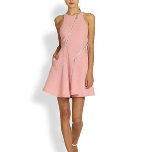 Rebecca Minkoff Glamrock Zip Crepe Dress