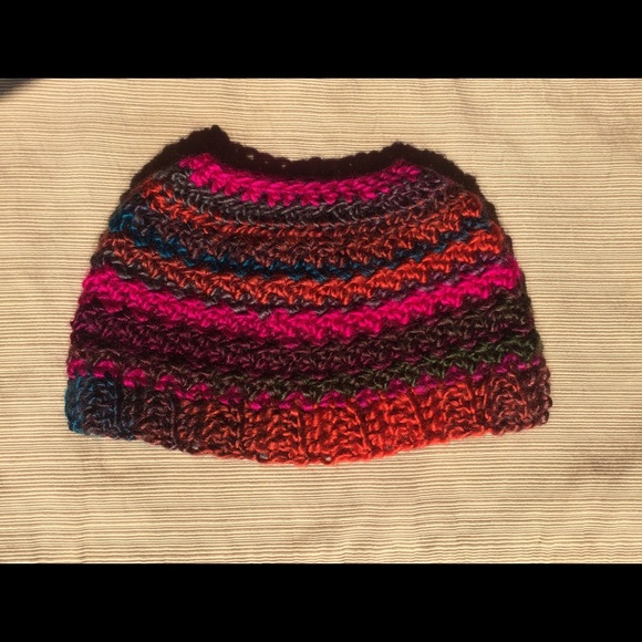 Messy Bun Beanie