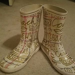 Coach Rain Boots