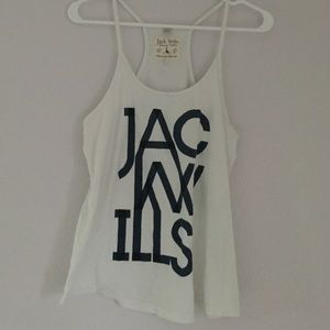 White Jack Wills Tank