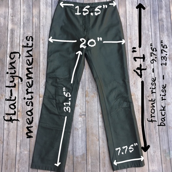 Black leather pants from Vinetti - Picture 3 of 5