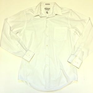 Van Heusen 15-1/2 34/35 White Button Down