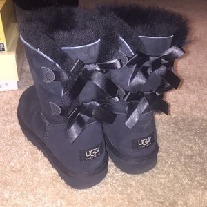 Pretty much brand new black ugg boots