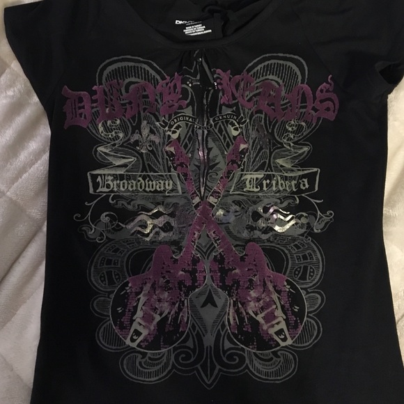 Dkny back lace up top - Picture 3 of 4