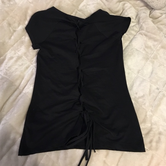 Dkny back lace up top - Picture 4 of 4