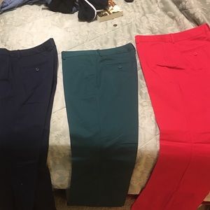 Victoria's Secret slacks (set of 3)
