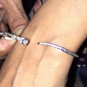 Nadri silver bracelet