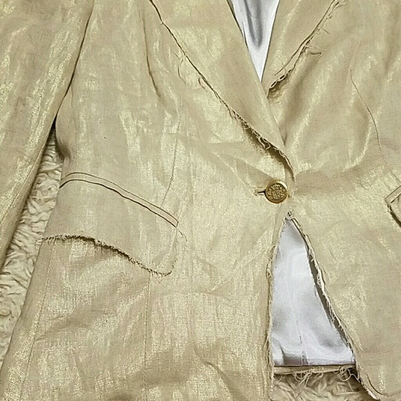 Gold fashionista blazer - Picture 2 of 4