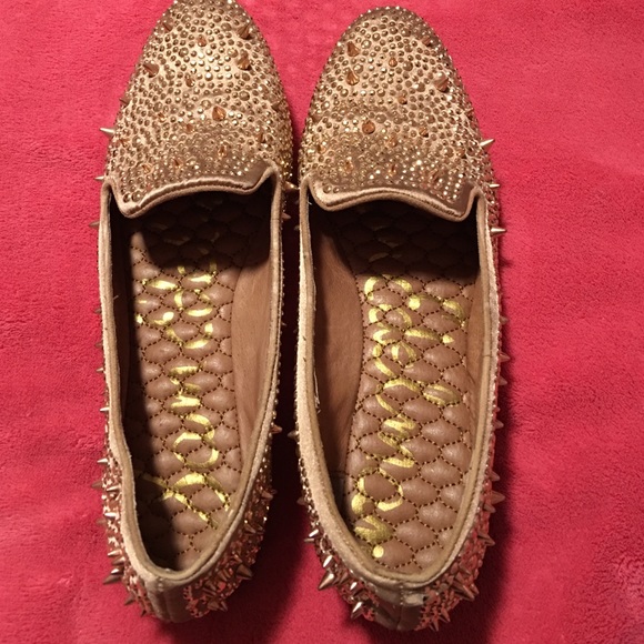 Sam Edelman spiked loafers to dress up an outfit!